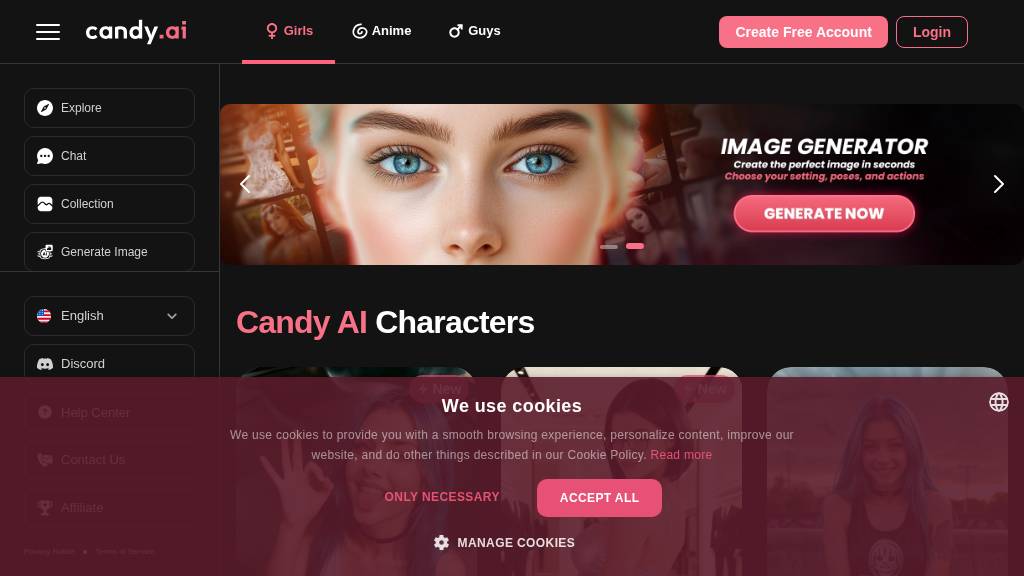 Candy.ai Screenshot