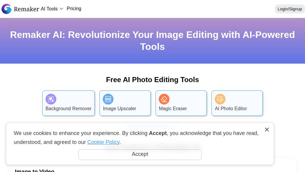 Remaker AI 截图