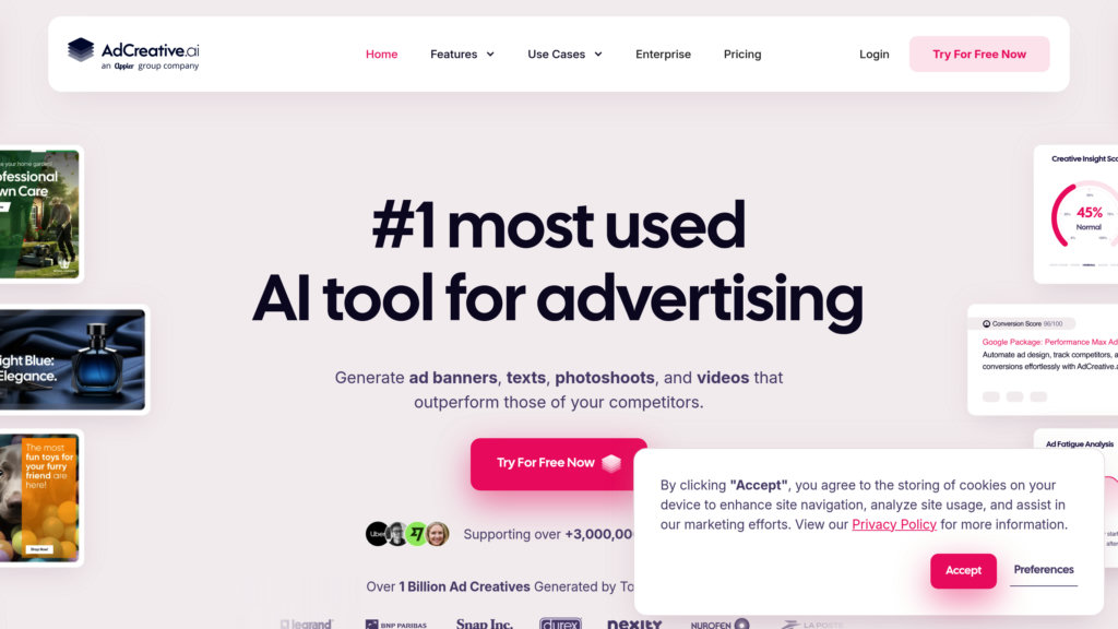 AdCreative.ai Screenshot