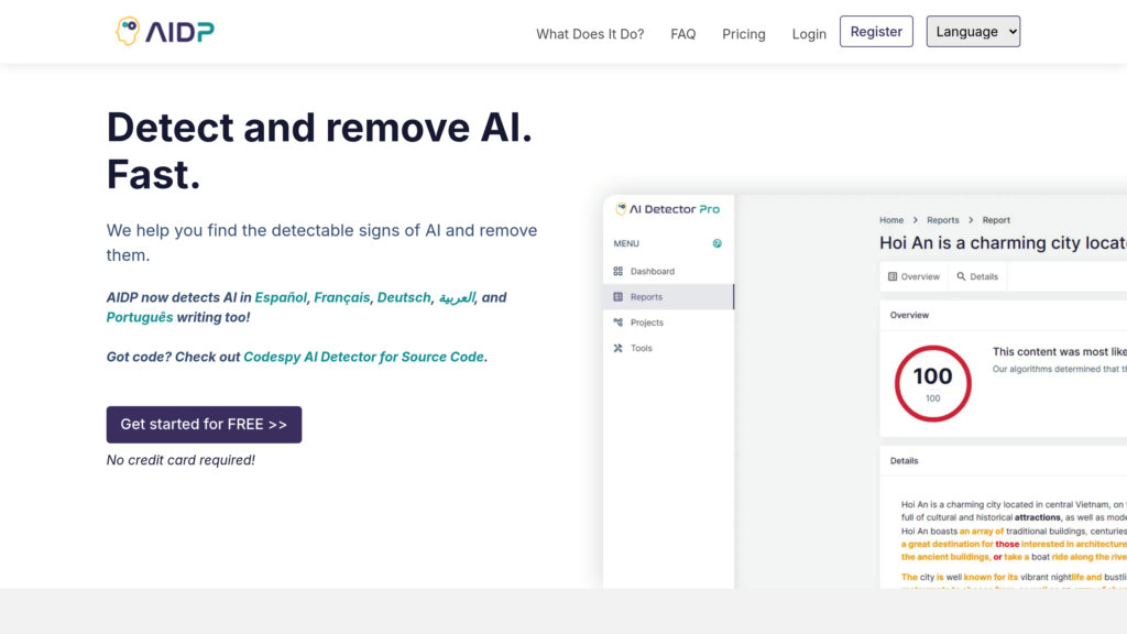 AI Detector Pro 截圖