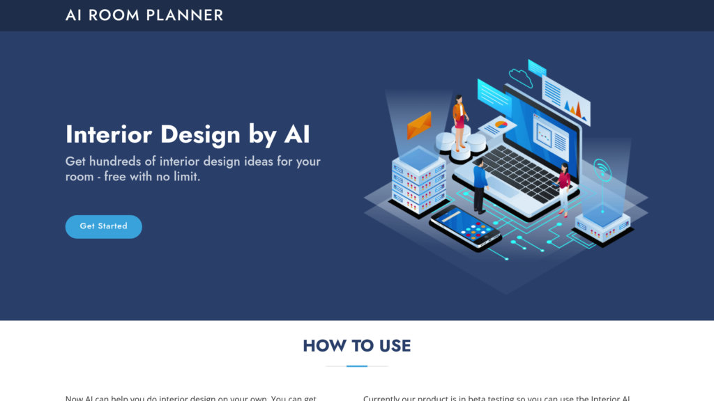 AI Room Planner Screenshot
