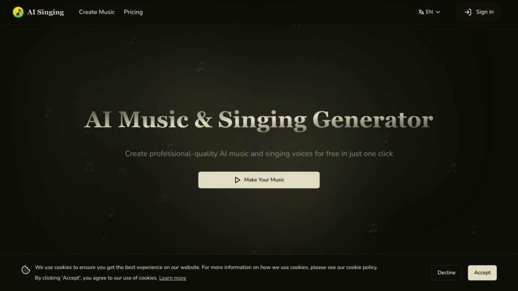 AI Singing 截圖