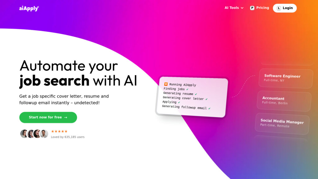 AIApply 截圖