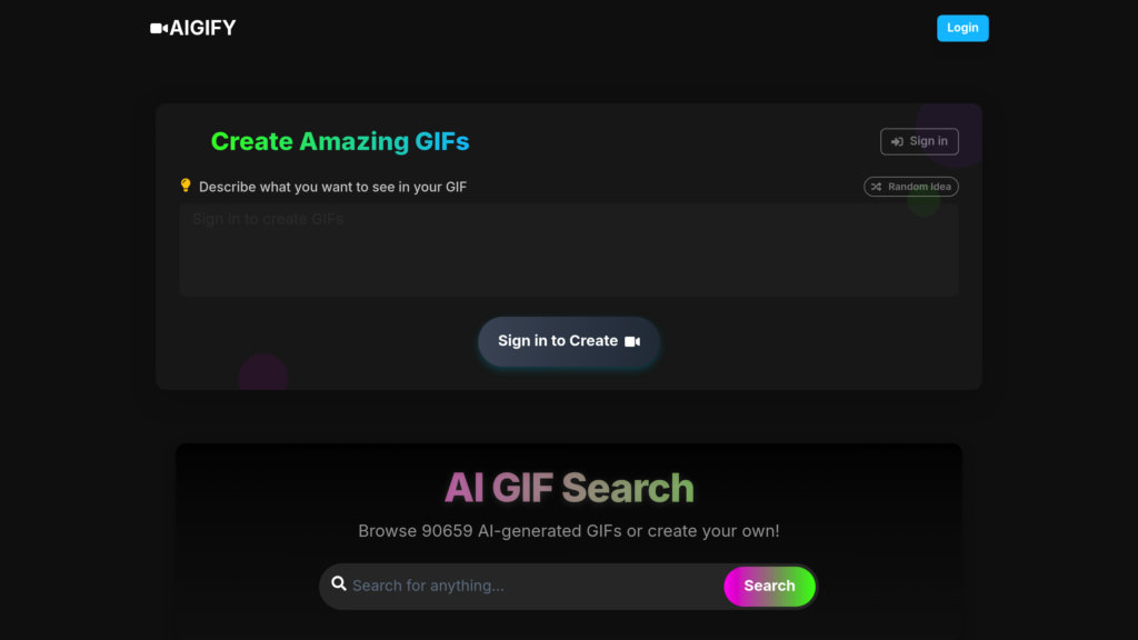 AIGIFY 截圖