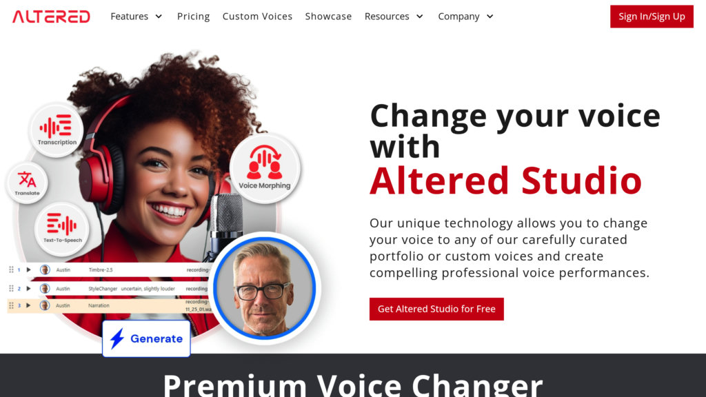 Altered AI 截圖