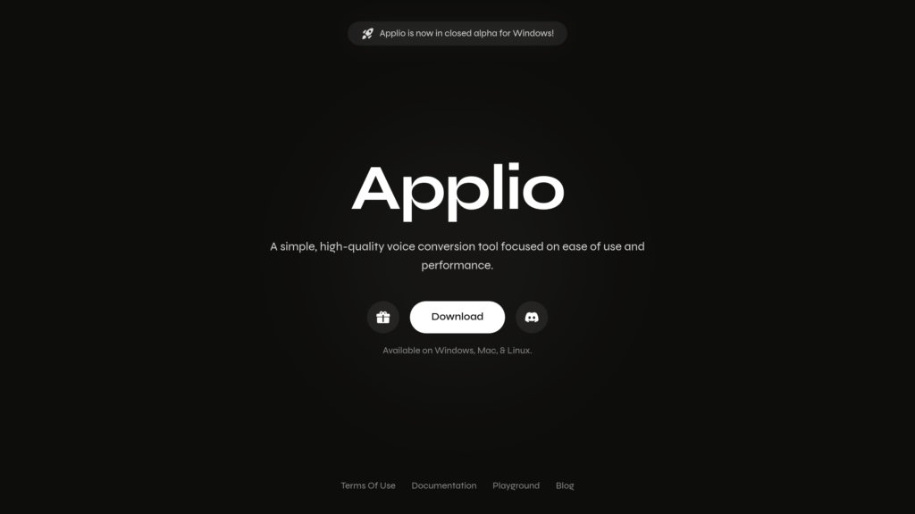 Applio 截圖