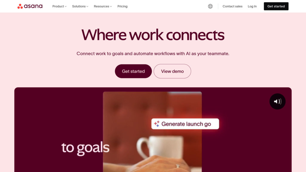 Asana Screenshot