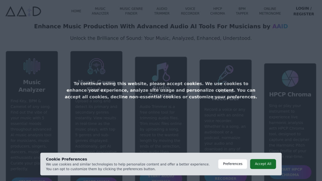 Audio AI Dynamics 截圖