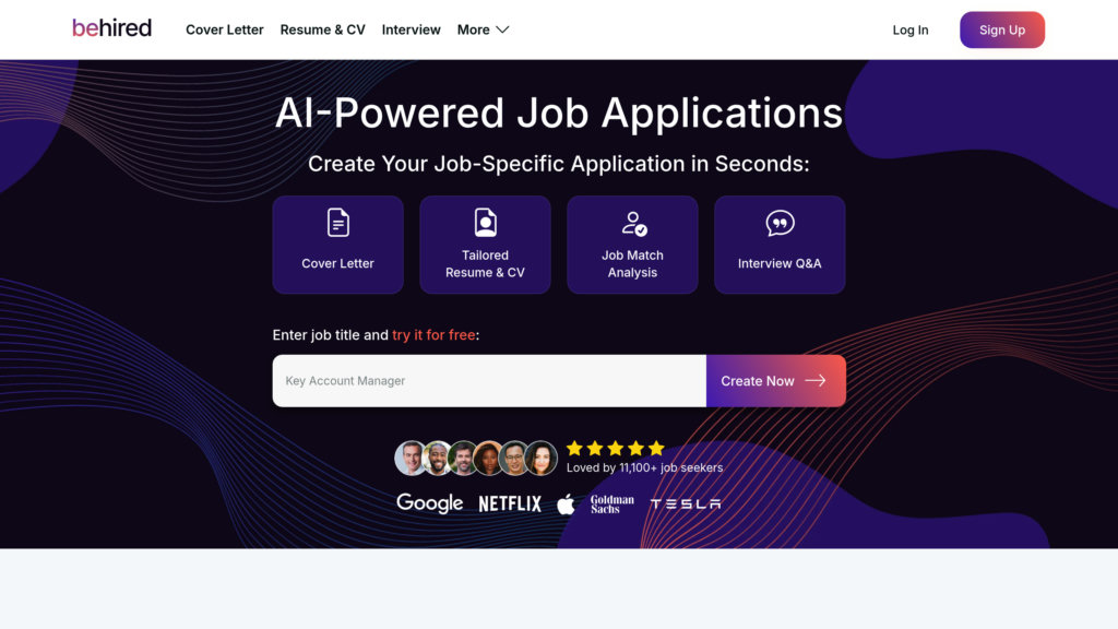 Behired Screenshot