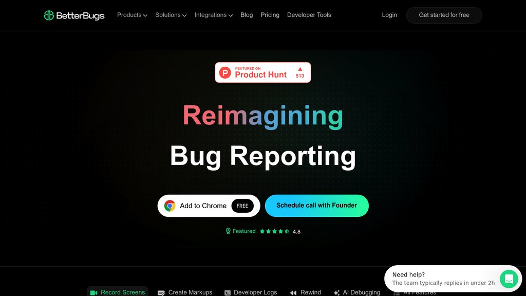 BetterBugs 截圖