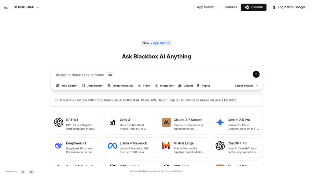 Blackbox AI 截圖