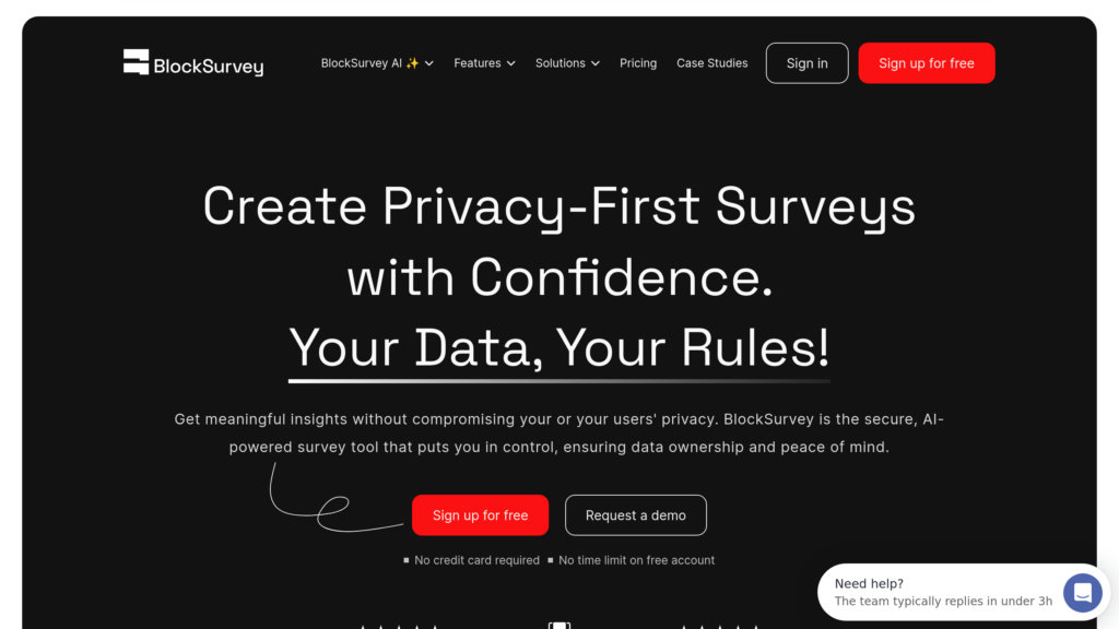 BlockSurvey 截圖