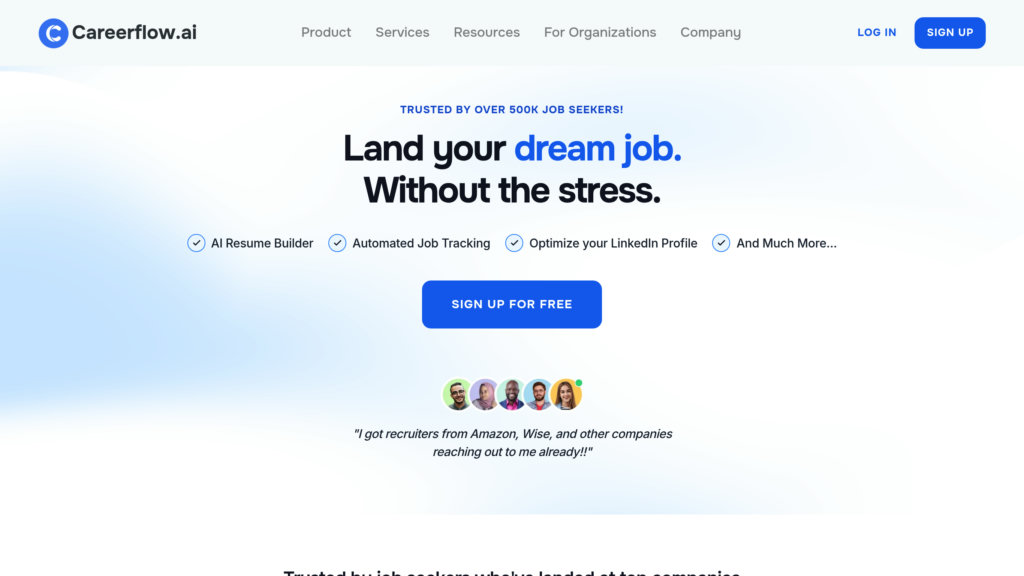 CareerFlow 截圖