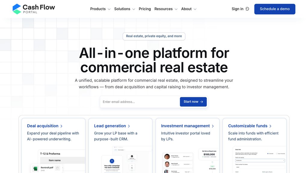 Cash Flow Portal 截圖