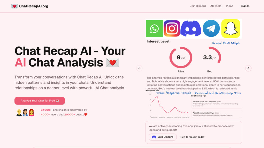 Chat Recap AI 截圖