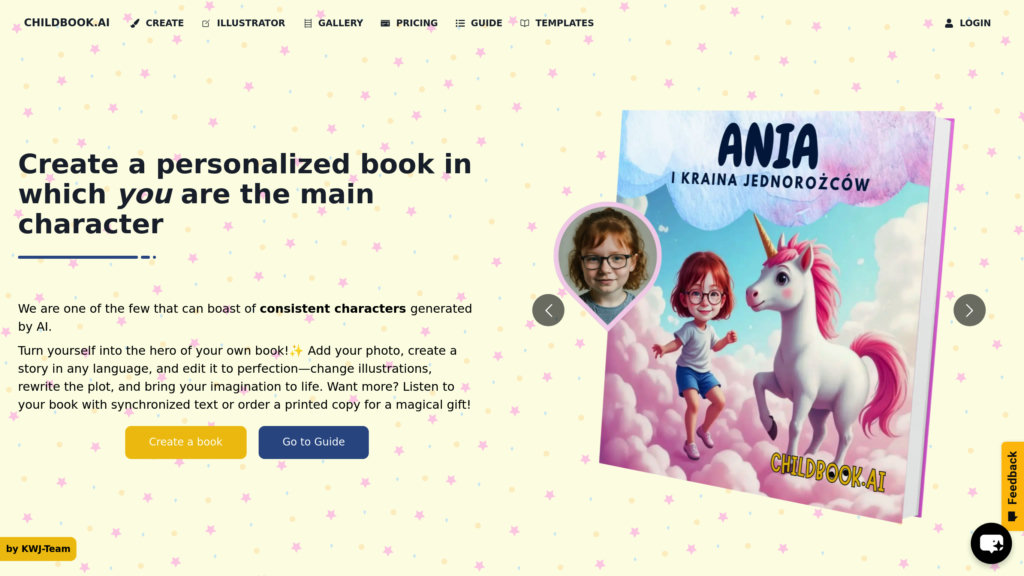 Childbook.ai 截圖
