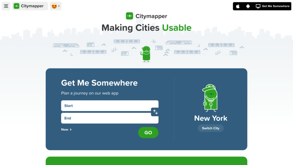 Citymapper 截圖