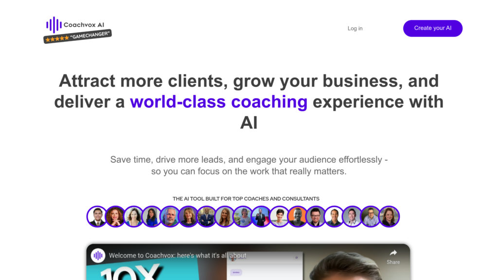 Coachvox AI Screenshot