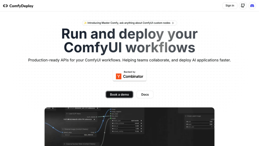Comfy Deploy 截圖