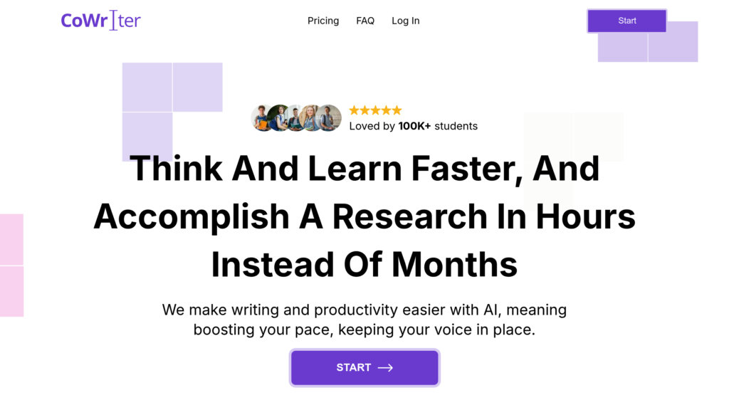 CoWriter AI Screenshot
