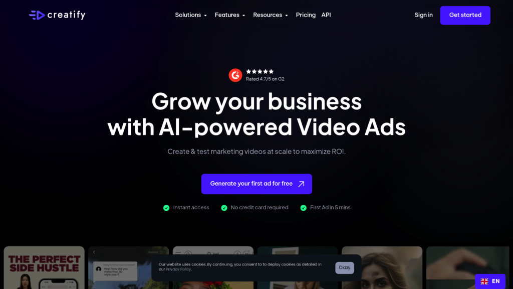 Creatify AI 截圖
