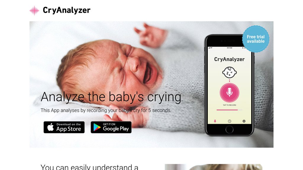 CryAnalyzer Screenshot