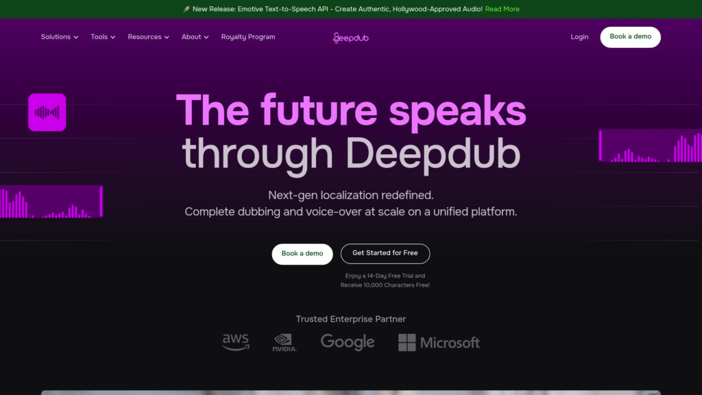 Deepdub GO 截圖