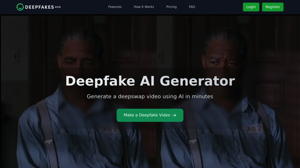Deepfakes Web 截圖