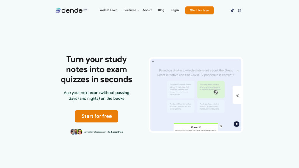 Dende.AI Screenshot