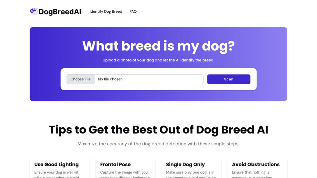 Dog Breed Finder 截圖