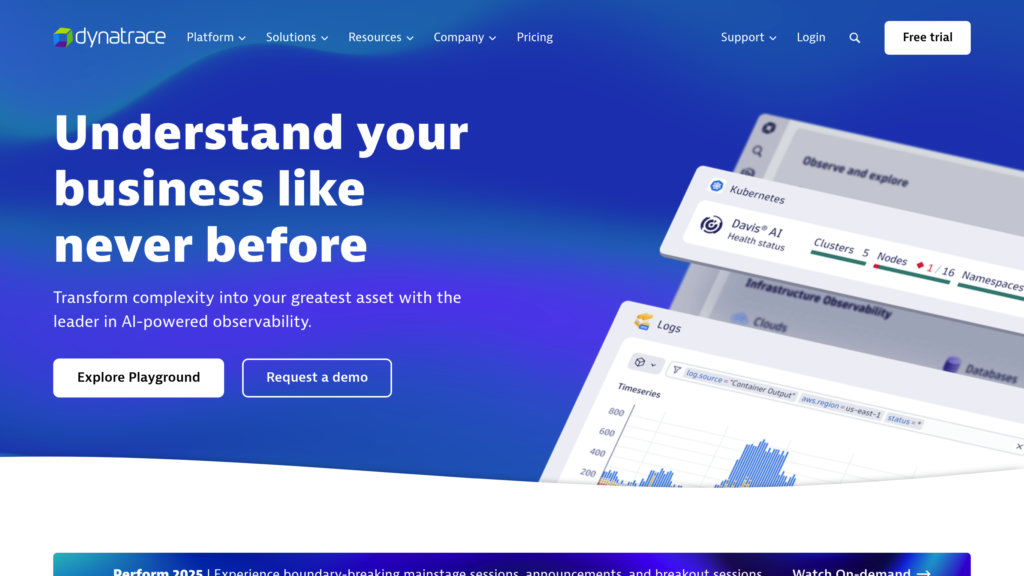 Dynatrace 截圖