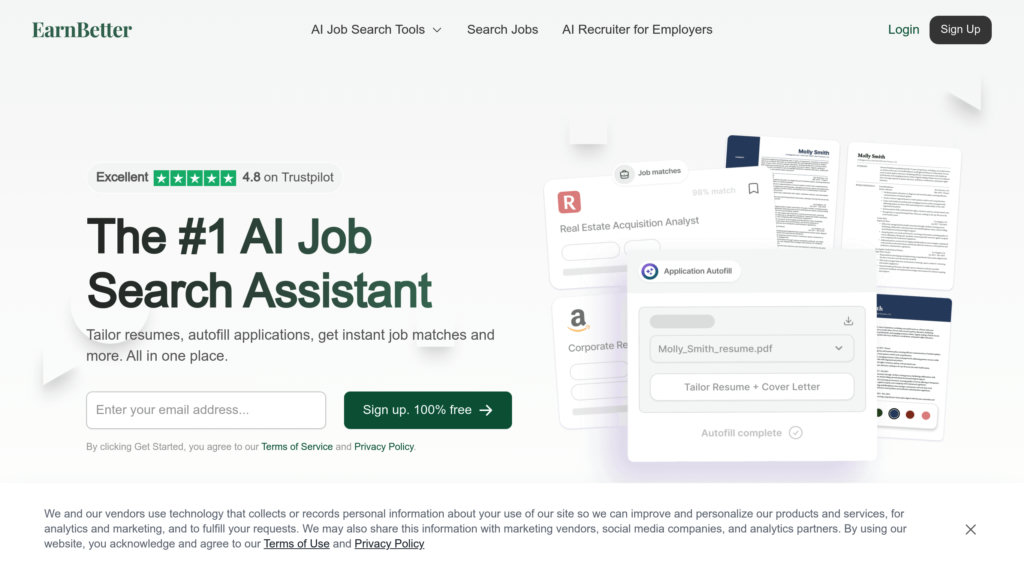 EarnBetter Screenshot