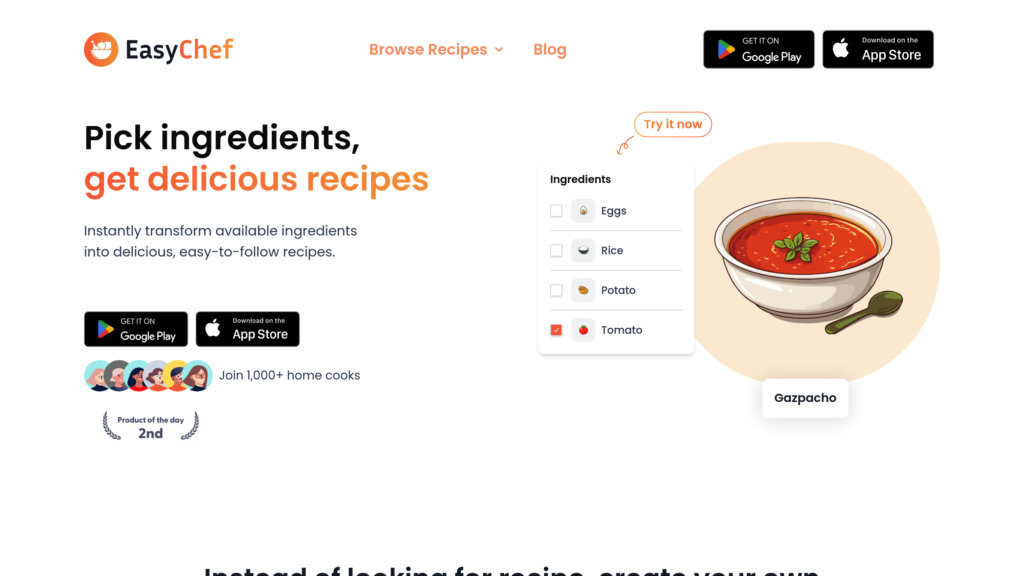 EasyChef 截圖