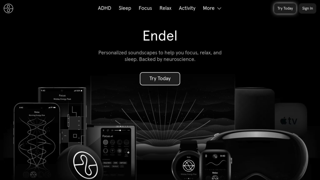 Endel 截圖