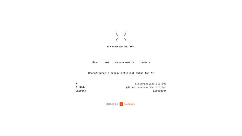 Exa Laboratories 截圖