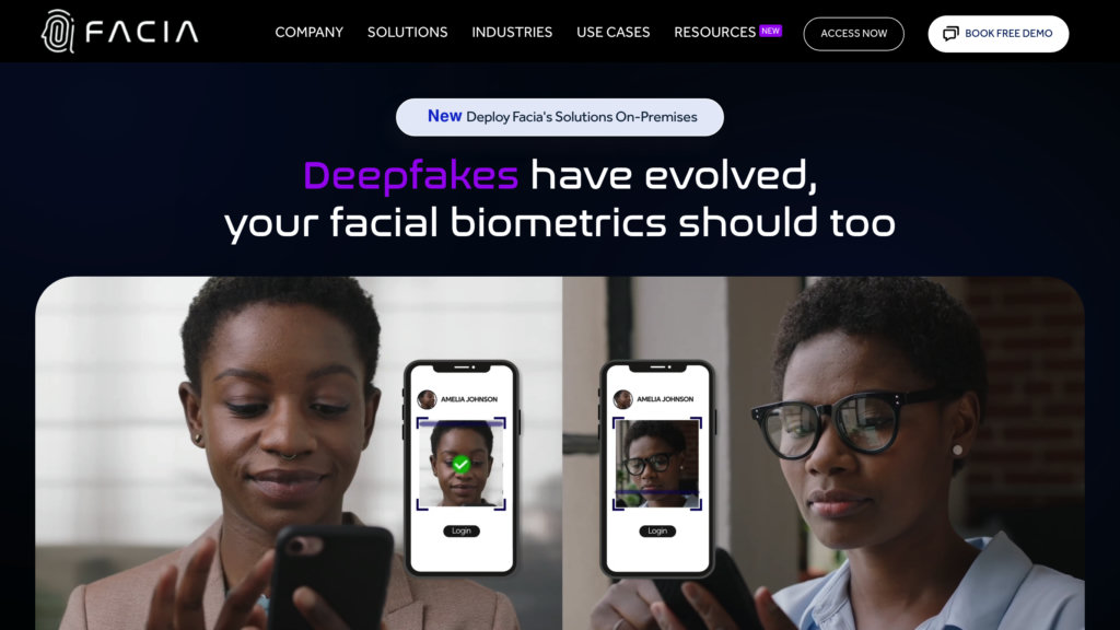 Facia.ai 截圖