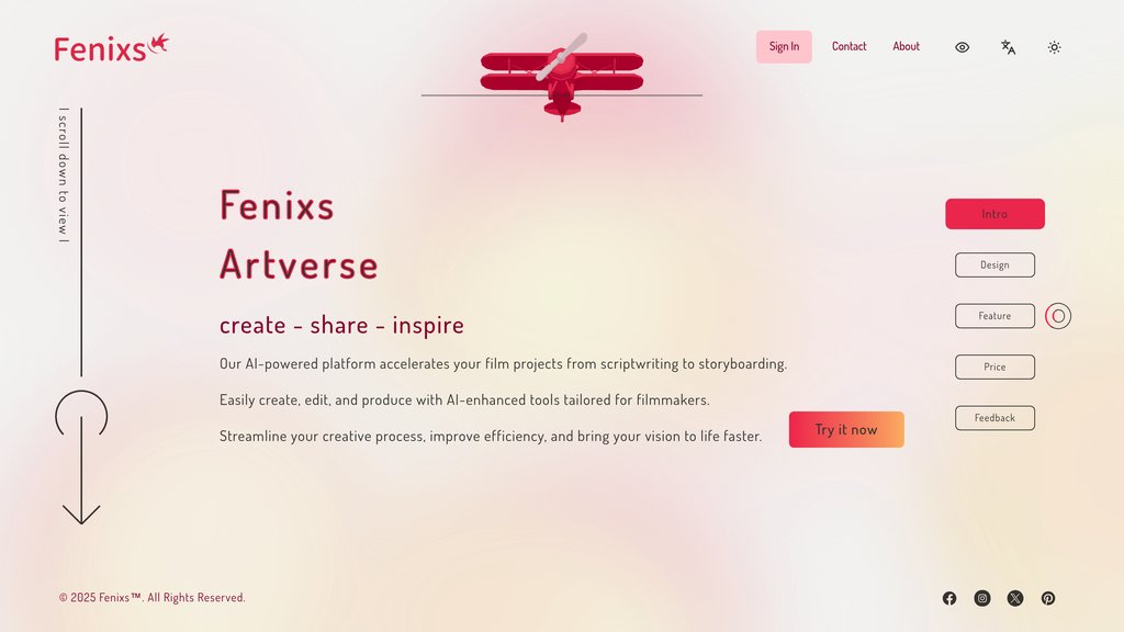 Fenixs.ai 截圖