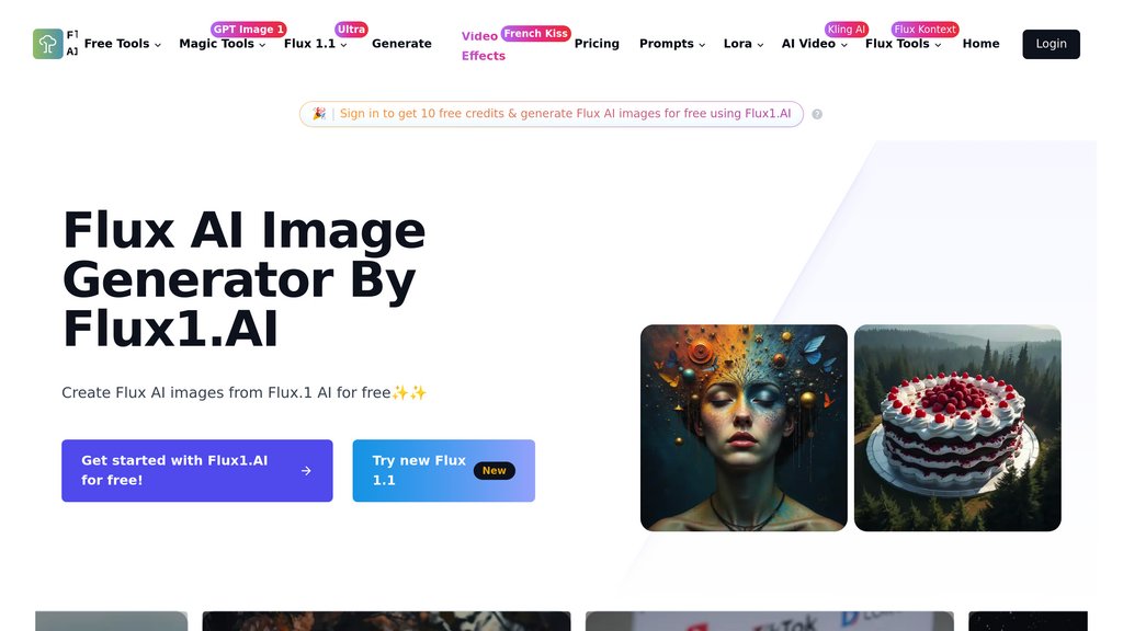 Flux.1 AI 截圖