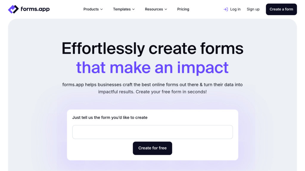 forms.app 截圖
