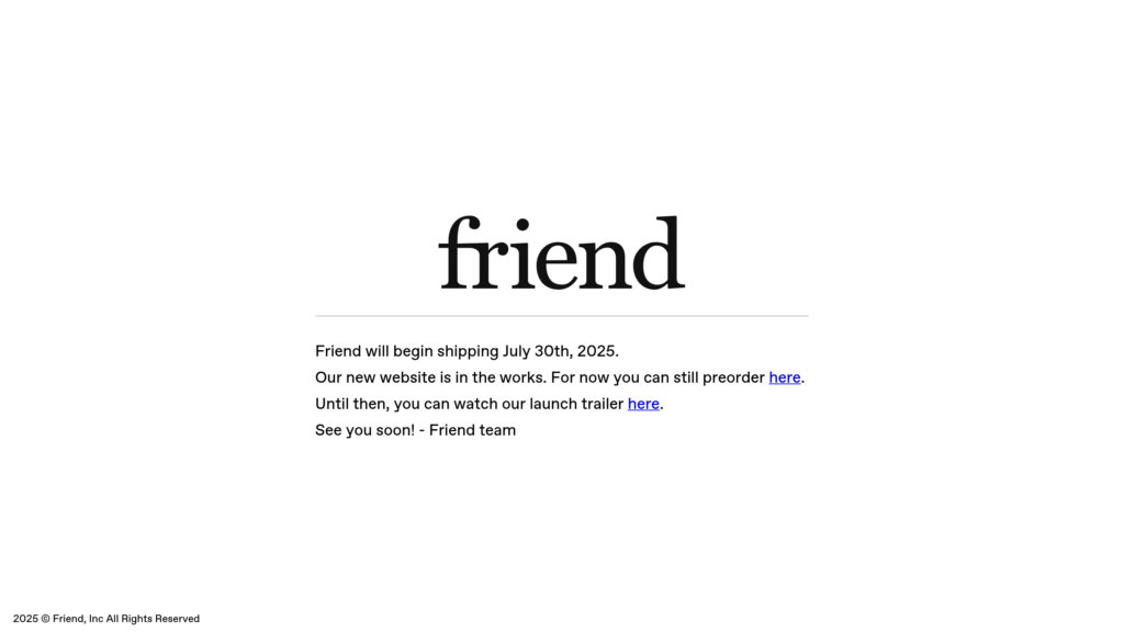 Friend 截圖
