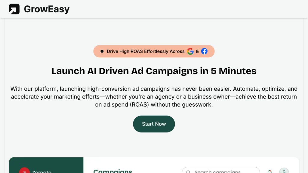 GrowEasy Screenshot