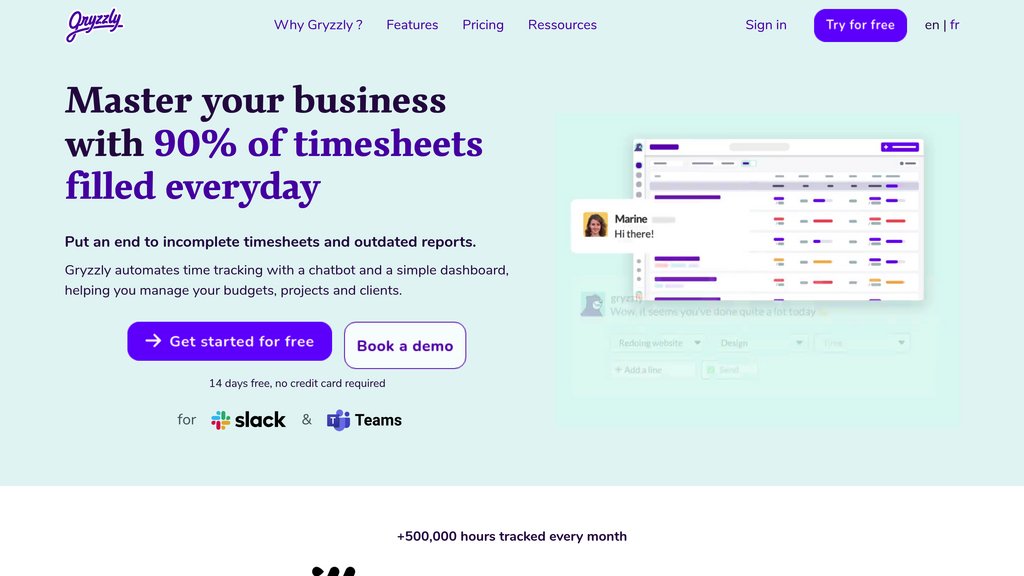 Gryzzly Screenshot