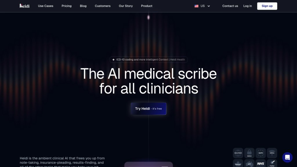 Heidi Health 截圖