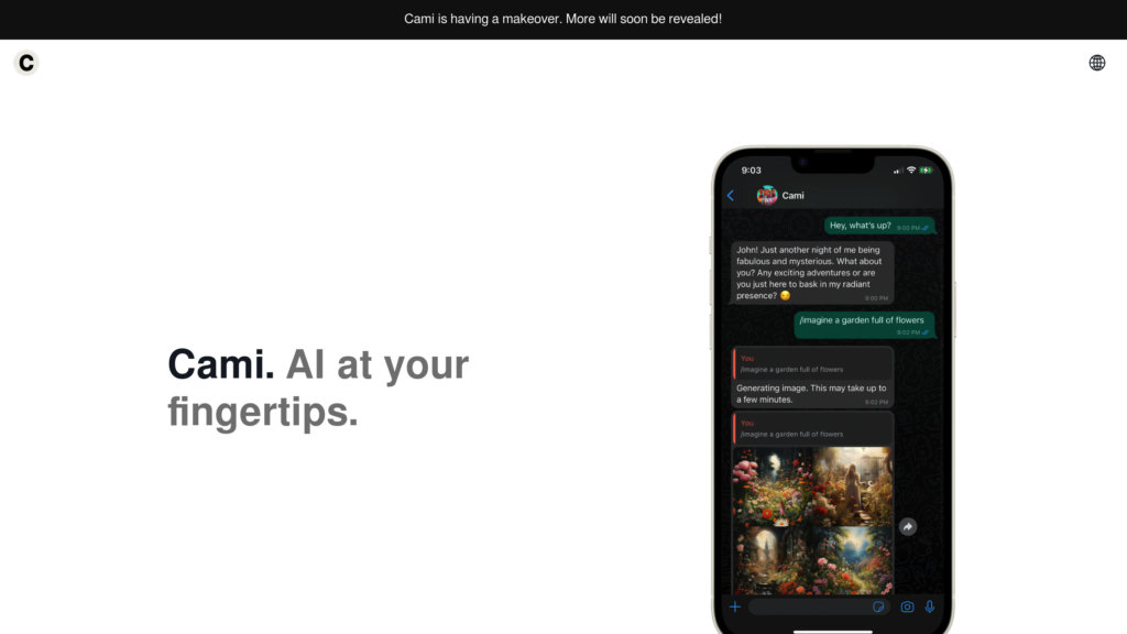 HeyCami AI Screenshot