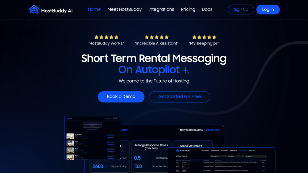 HostBuddy AI 截圖