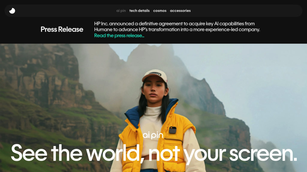 Humane Ai Pin 截圖