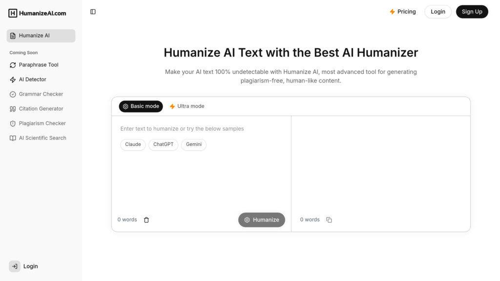 Humanize AI 截圖