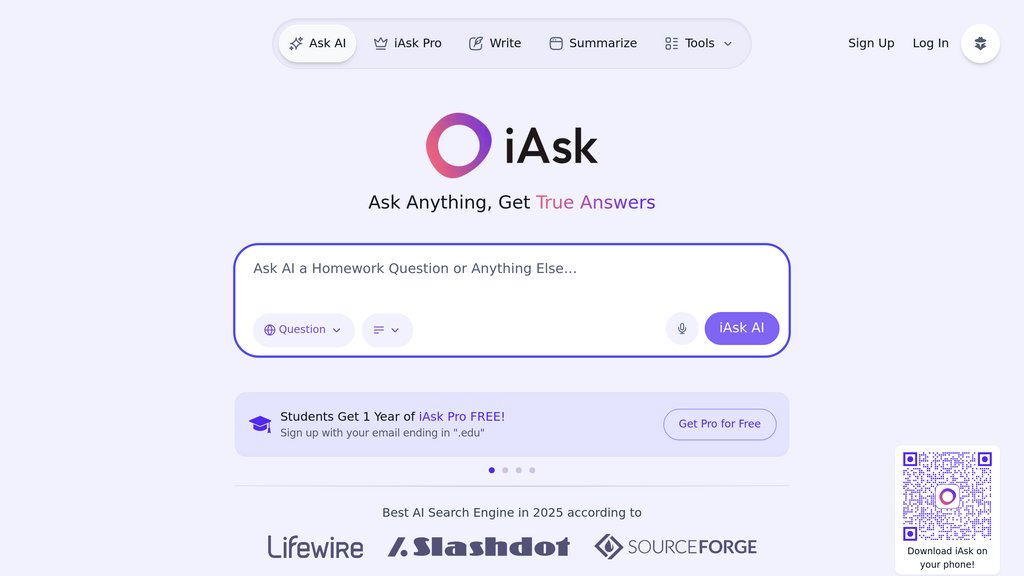 iAsk.Ai 截圖