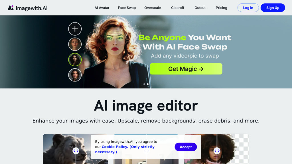 Imagewith.AI 截圖