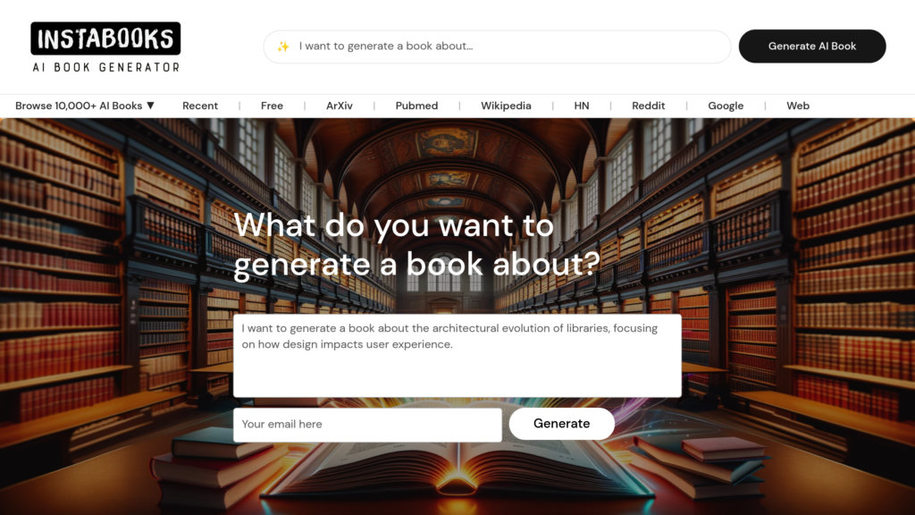 Instabooks AI 截圖
